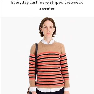 Everyday cashmere stripe sweater